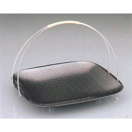 0098 いぶし銀茶仙磨き抜かれた技の美 鎚目入菓子皿洋銀製日本製 0220